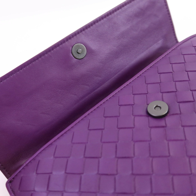 BOTTEGA VENETA 織紋皮革Chain Shoulder Bag鏈帶肩背袋-9