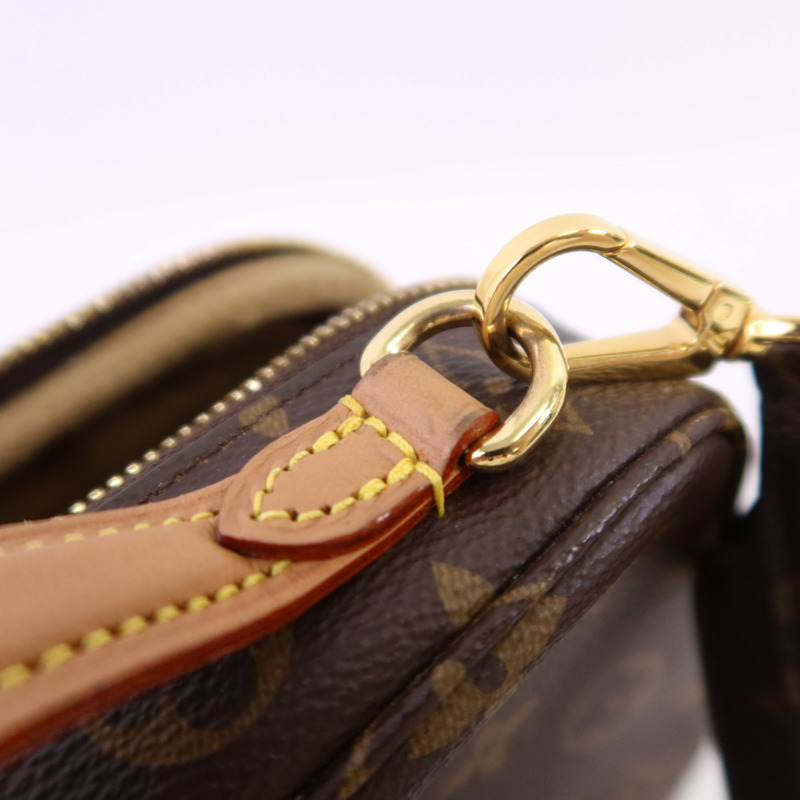 LOUIS VUITTON Monogram Utility Shoulder Bag金扣手挽肩背兩用袋-9
