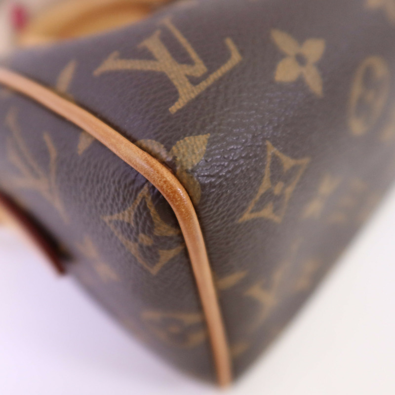 LOUIS VUITTON Monogram Speedy Bandouliere 20金扣手挽肩背兩用袋-5