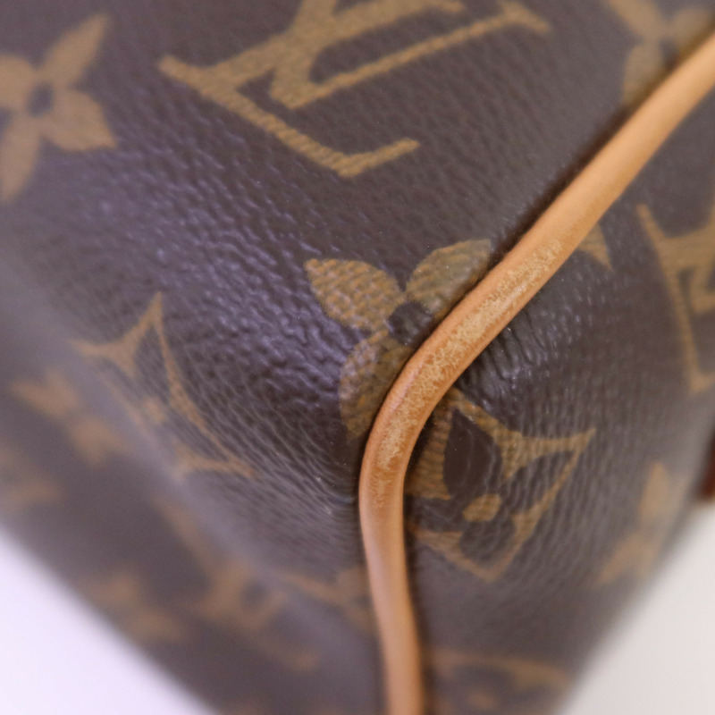 LOUIS VUITTON Monogram Speedy Bandouliere 20金扣手挽肩背兩用袋-6