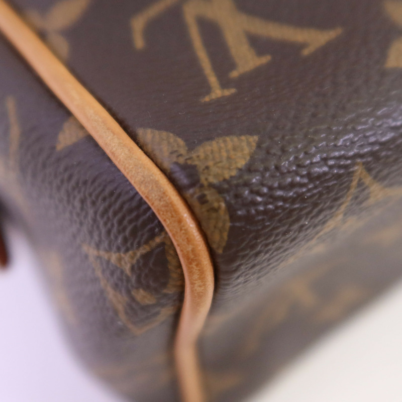 LOUIS VUITTON Monogram Speedy Bandouliere 20金扣手挽肩背兩用袋-7