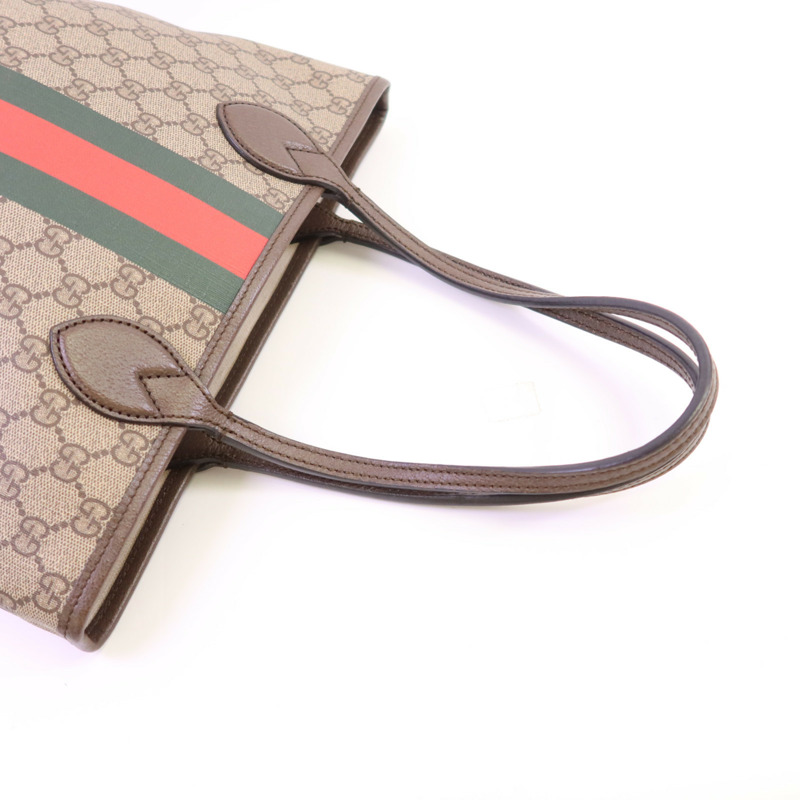 GUCCI 塗層帆布GG Supreme肩背袋-4