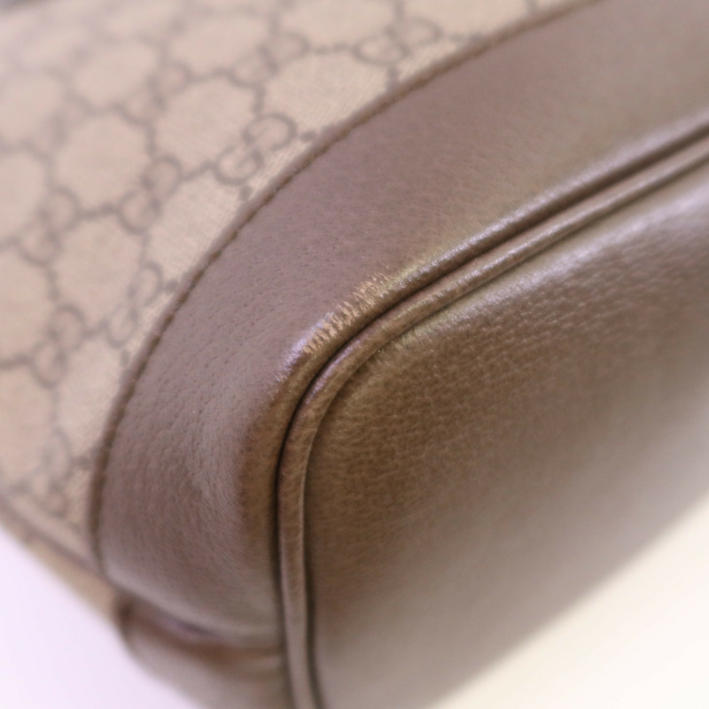 GUCCI 塗層帆布GG Supreme肩背袋-5