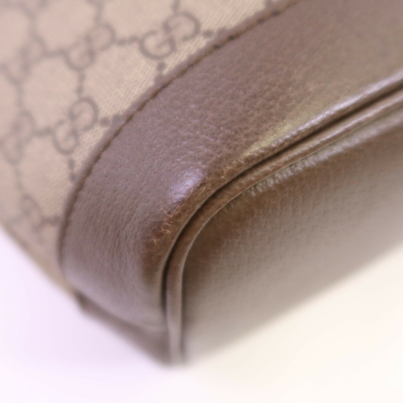 GUCCI 塗層帆布GG Supreme肩背袋-7