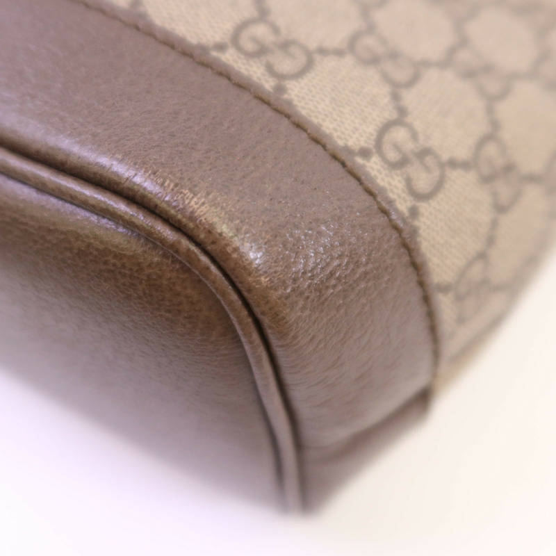 GUCCI 塗層帆布GG Supreme肩背袋-8