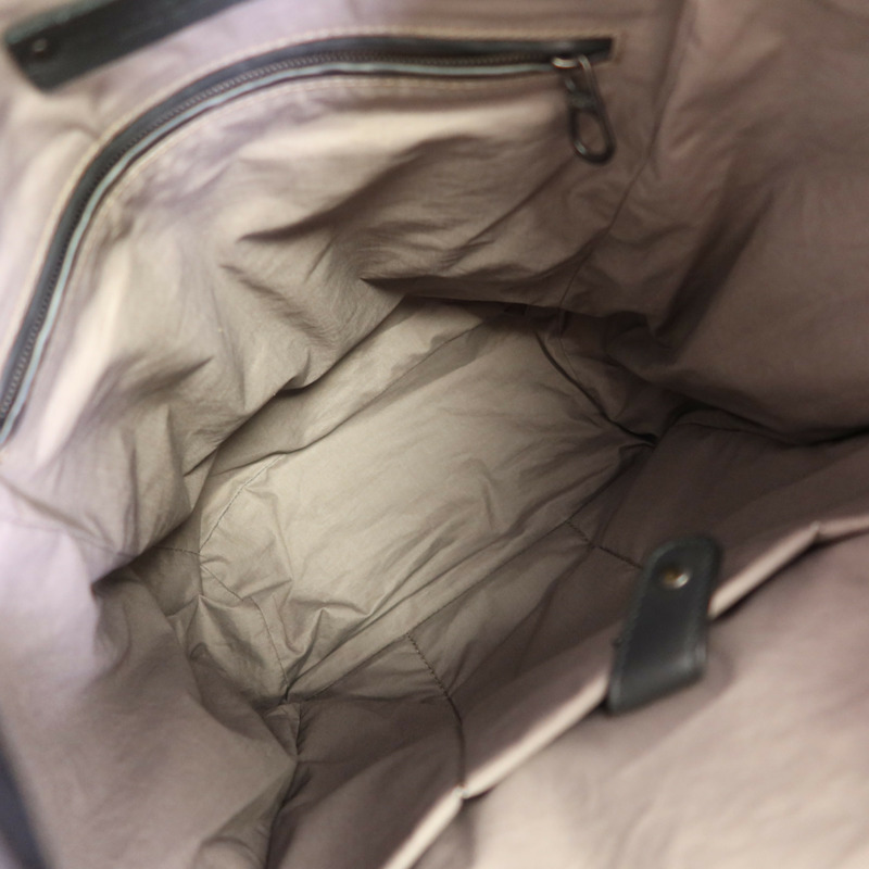 BOTTEGA VENETA 帆布/織紋皮革Backpack背包-15