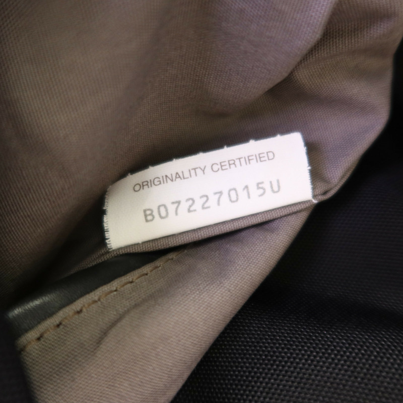 BOTTEGA VENETA 帆布/織紋皮革Backpack背包-18