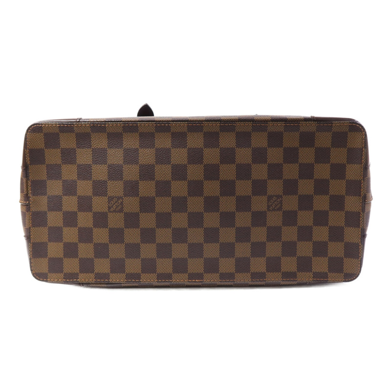 LOUIS VUITTON Damier Hampstead MM金扣手挽袋-3