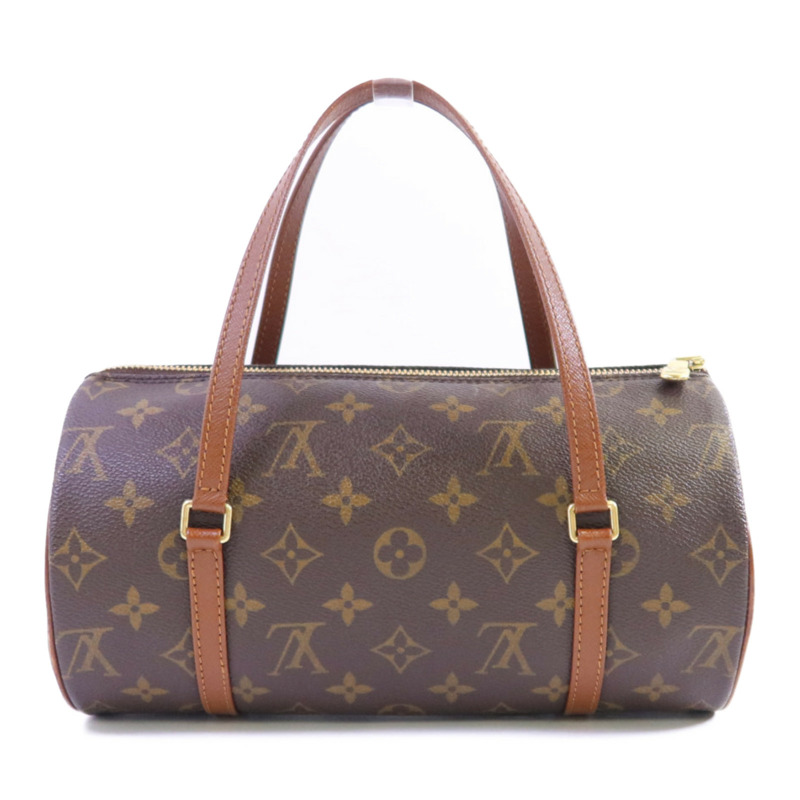 LOUIS VUITTON Monogram Papillon PM金扣手挽袋-1