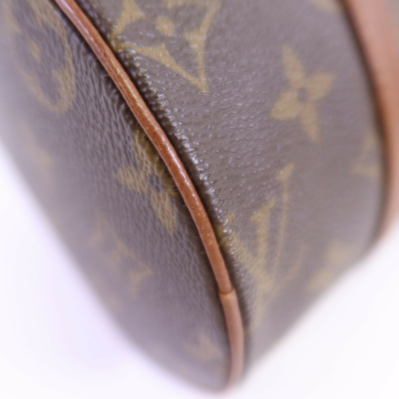 LOUIS VUITTON Monogram Papillon PM金扣手挽袋-4