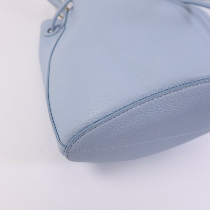 BURBERRY 牛皮皮革TB Bucket Bag金扣手挽肩背兩用袋-11