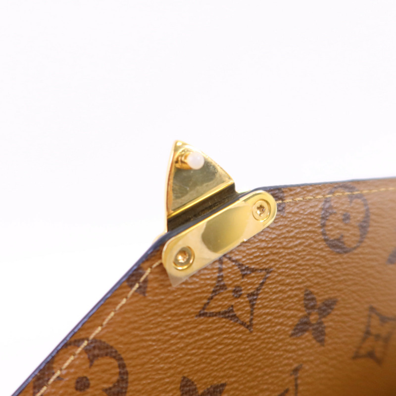 LOUIS VUITTON Monogram Reverse Pochette Metis金扣手挽肩背兩用袋-13