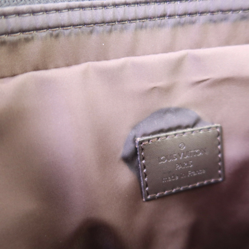 LOUIS VUITTON Damier Geant Companion銀扣肩背袋-13