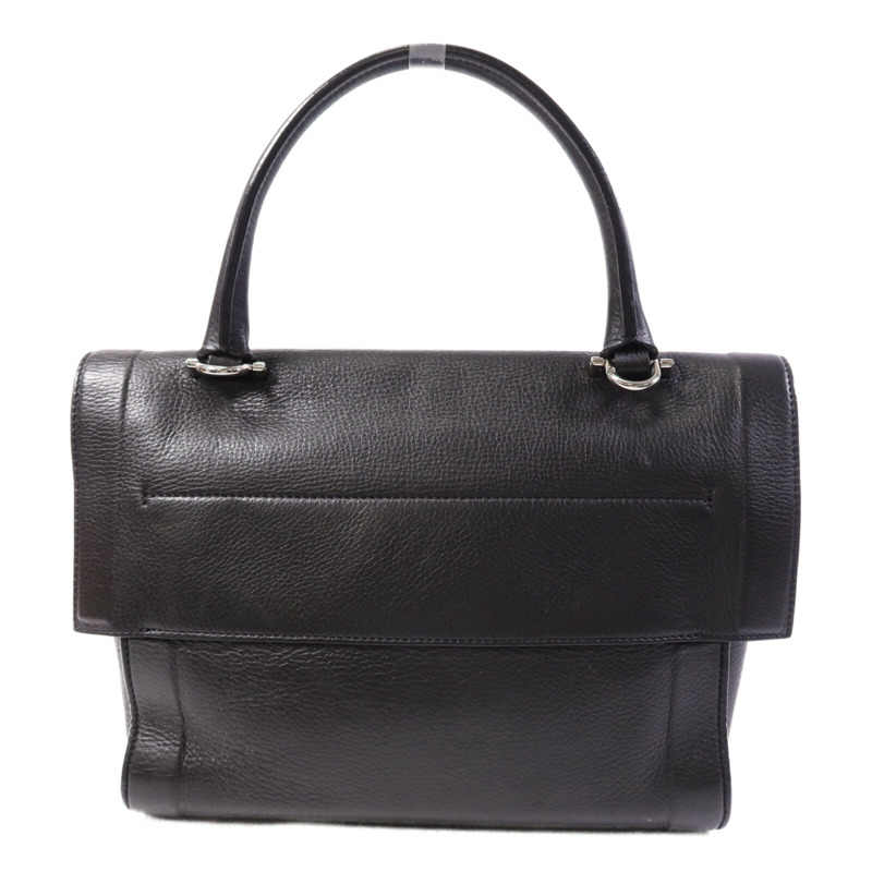 GIVENCHY 牛皮皮革Shark Lock Bucket銀扣手挽肩背兩用袋-1