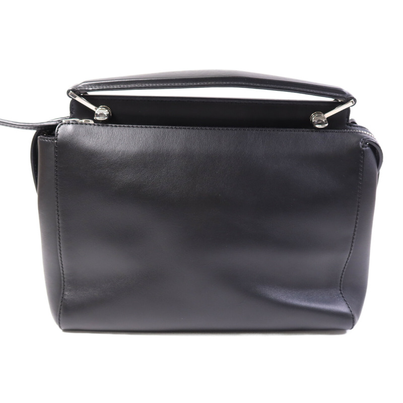 FENDI 牛皮皮革Dotcom銀扣手挽肩背兩用袋-1