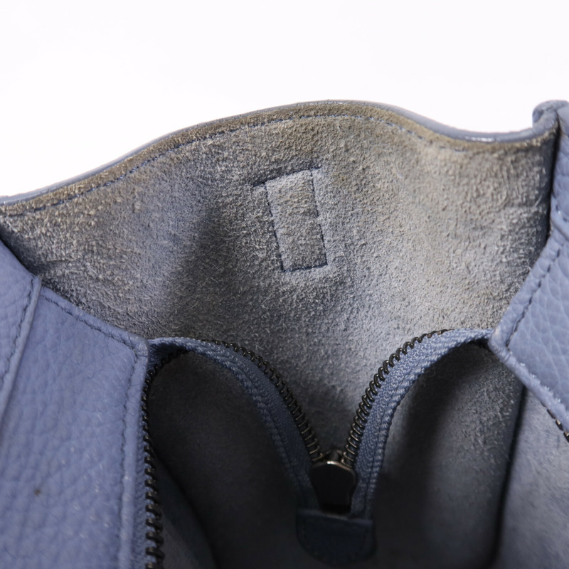 CELINE 牛皮皮革Nano Luggage銀扣手挽肩背兩用袋-21