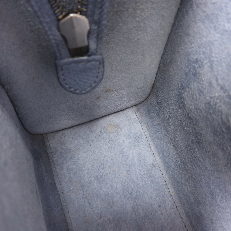 CELINE 牛皮皮革Nano Luggage銀扣手挽肩背兩用袋-22