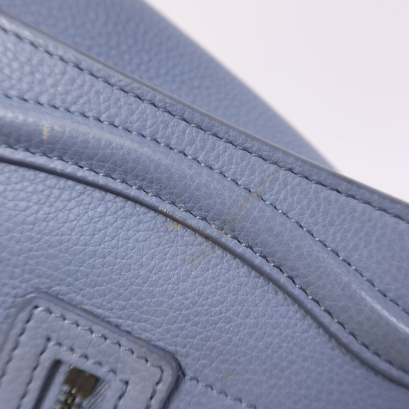 CELINE 牛皮皮革Nano Luggage銀扣手挽肩背兩用袋-25