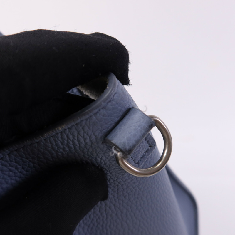 CELINE 牛皮皮革Nano Luggage銀扣手挽肩背兩用袋-27