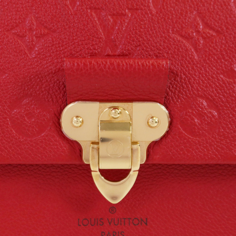 LOUIS VUITTON Monogram Empreinte Vavin PM金扣鏈帶肩背袋-9