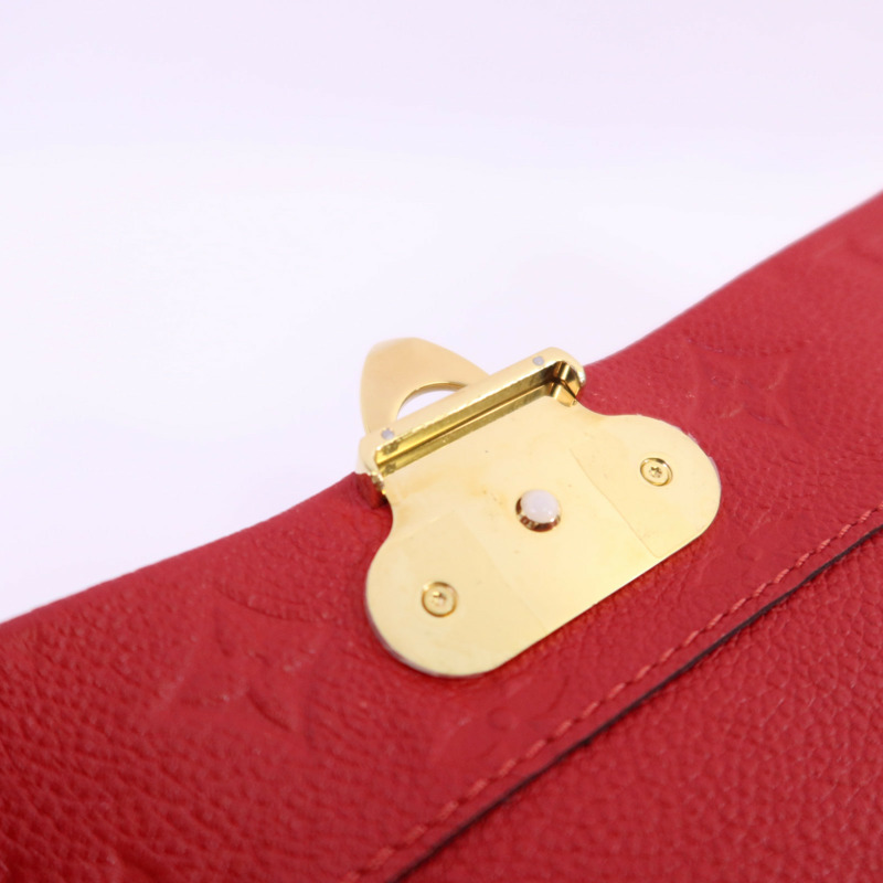 LOUIS VUITTON Monogram Empreinte Vavin PM金扣鏈帶肩背袋-10