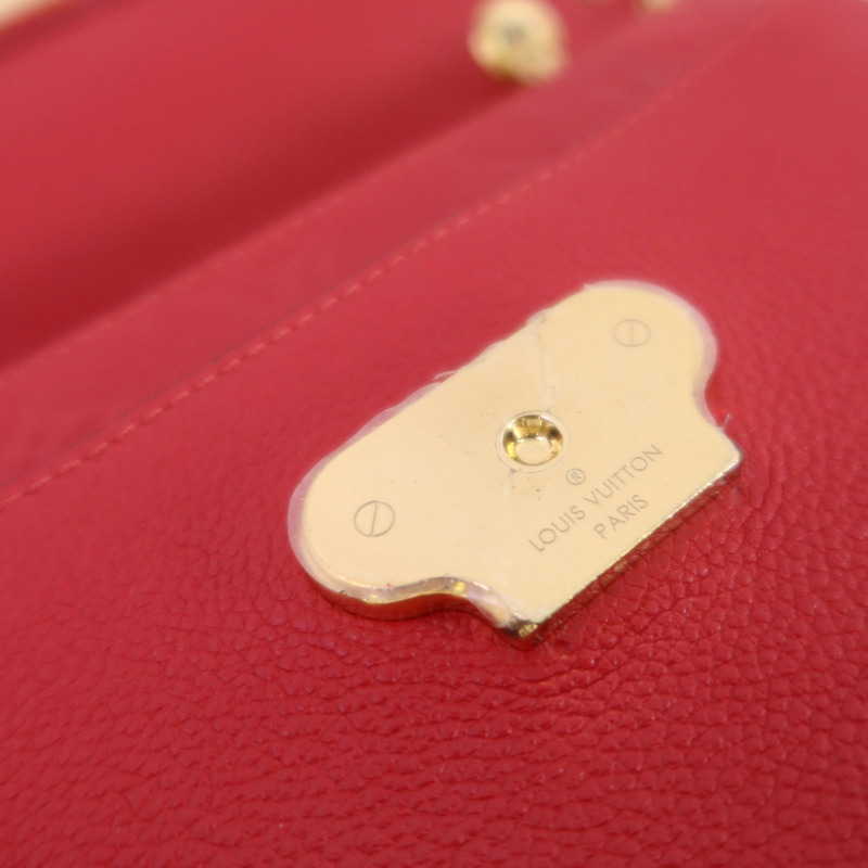 LOUIS VUITTON Monogram Empreinte Vavin PM金扣鏈帶肩背袋-11