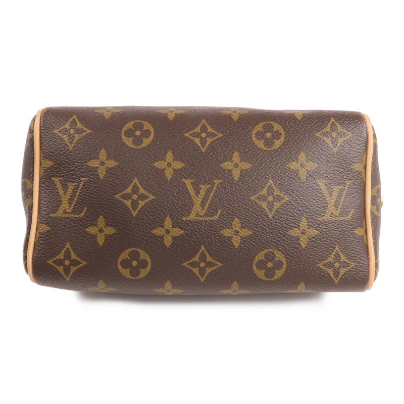 LOUIS VUITTON Monogram Speedy Bandouliere 20金扣手挽肩背兩用袋-3