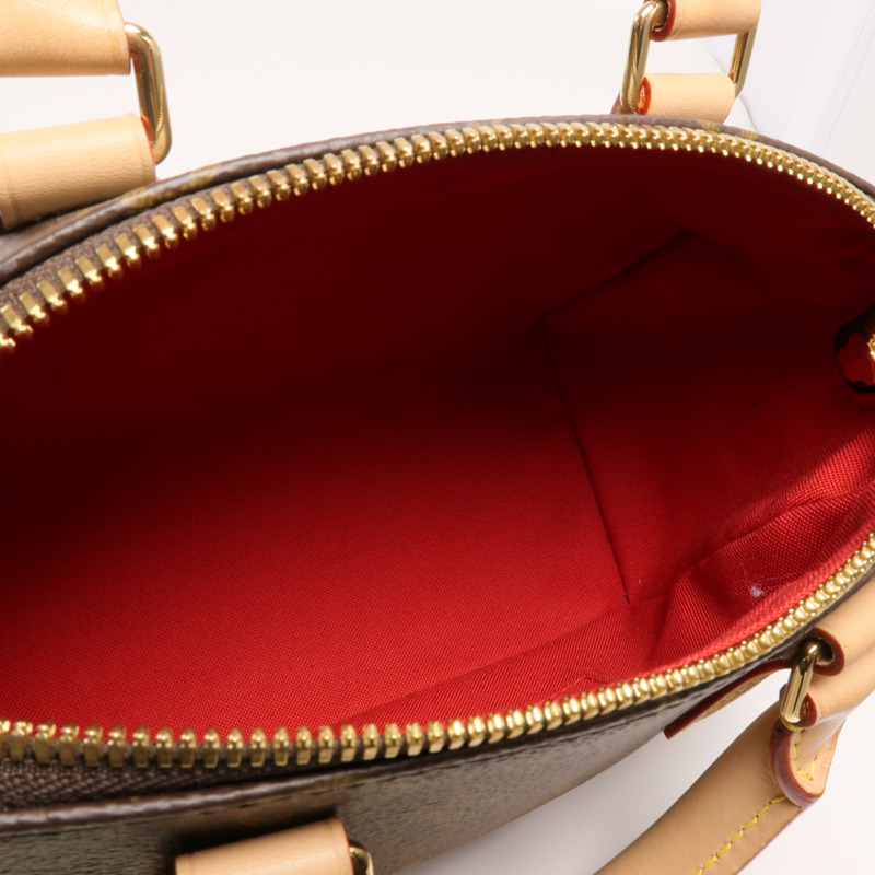 LOUIS VUITTON Monogram Speedy Bandouliere 20金扣手挽肩背兩用袋-4