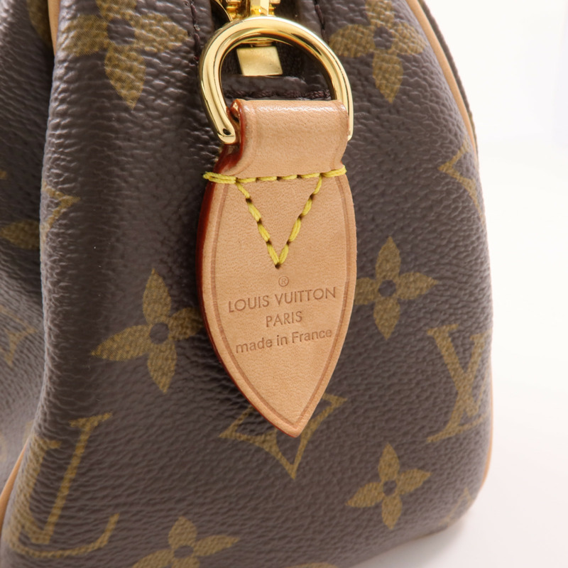 LOUIS VUITTON Monogram Speedy Bandouliere 20金扣手挽肩背兩用袋-5