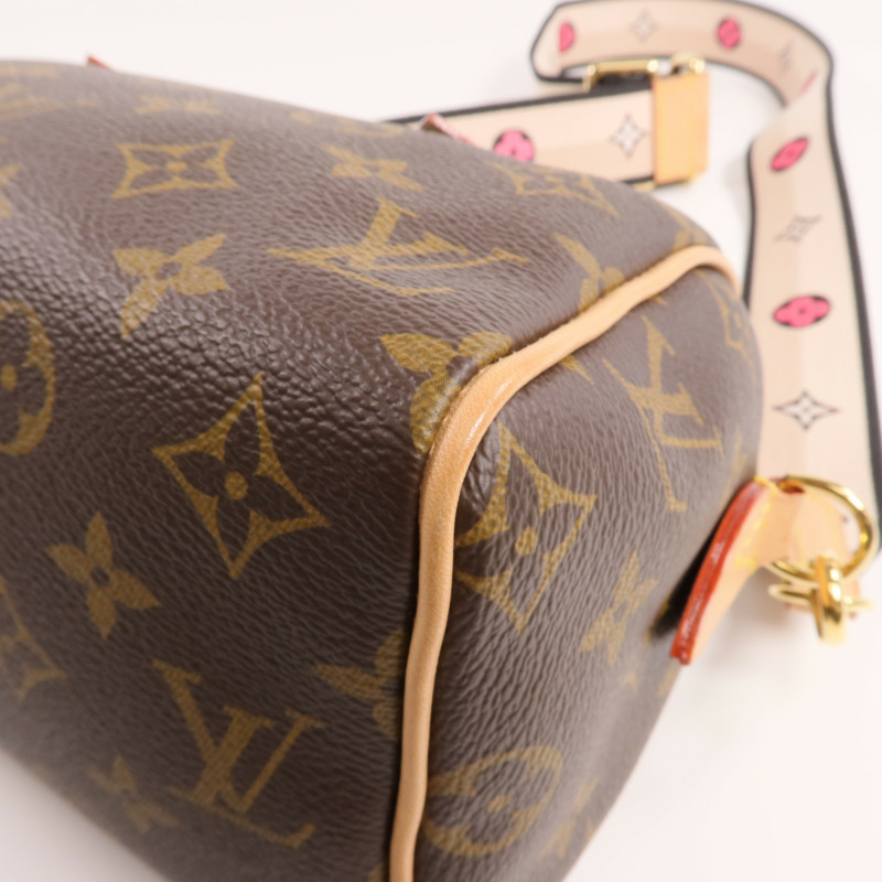 LOUIS VUITTON Monogram Speedy Bandouliere 20金扣手挽肩背兩用袋-8
