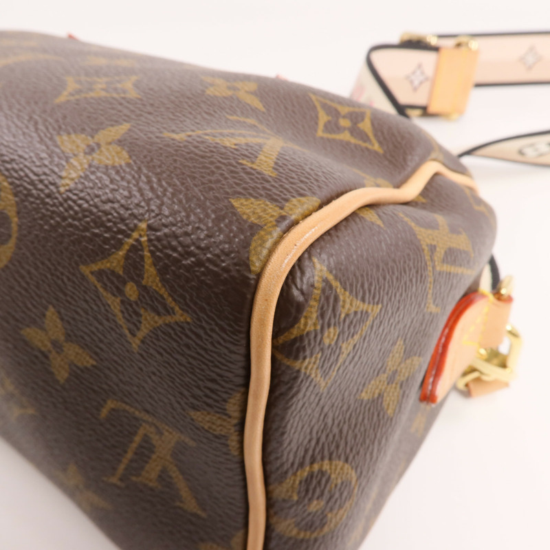 LOUIS VUITTON Monogram Speedy Bandouliere 20金扣手挽肩背兩用袋-10