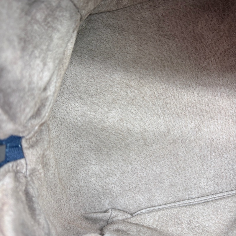 「JL精品代購」 9新 BV 霧霾深藍編織骰子方塊斜挎包-15