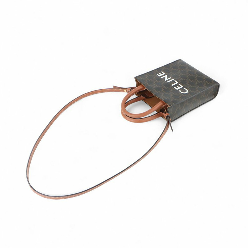 【包稅】CELINE 194372 Triomphe 垂直迷你 Cabas 包-3