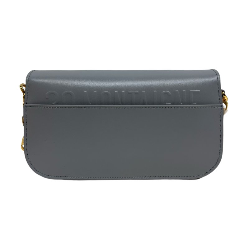 ［N389］Dior 迪奥 30 Montaigne CD Buckle 斜背包 单肩包 雾霾蓝 女款 小号 金扣 羊皮-1