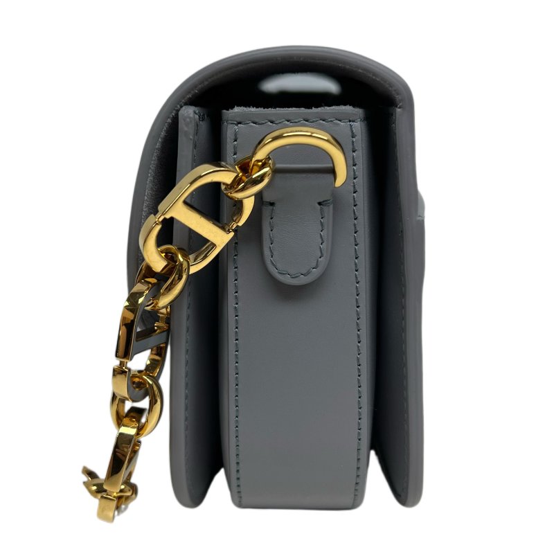 ［N389］Dior 迪奥 30 Montaigne CD Buckle 斜背包 单肩包 雾霾蓝 女款 小号 金扣 羊皮-2