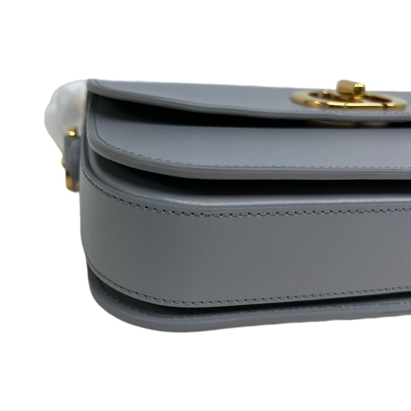 ［N389］Dior 迪奥 30 Montaigne CD Buckle 斜背包 单肩包 雾霾蓝 女款 小号 金扣 羊皮-5