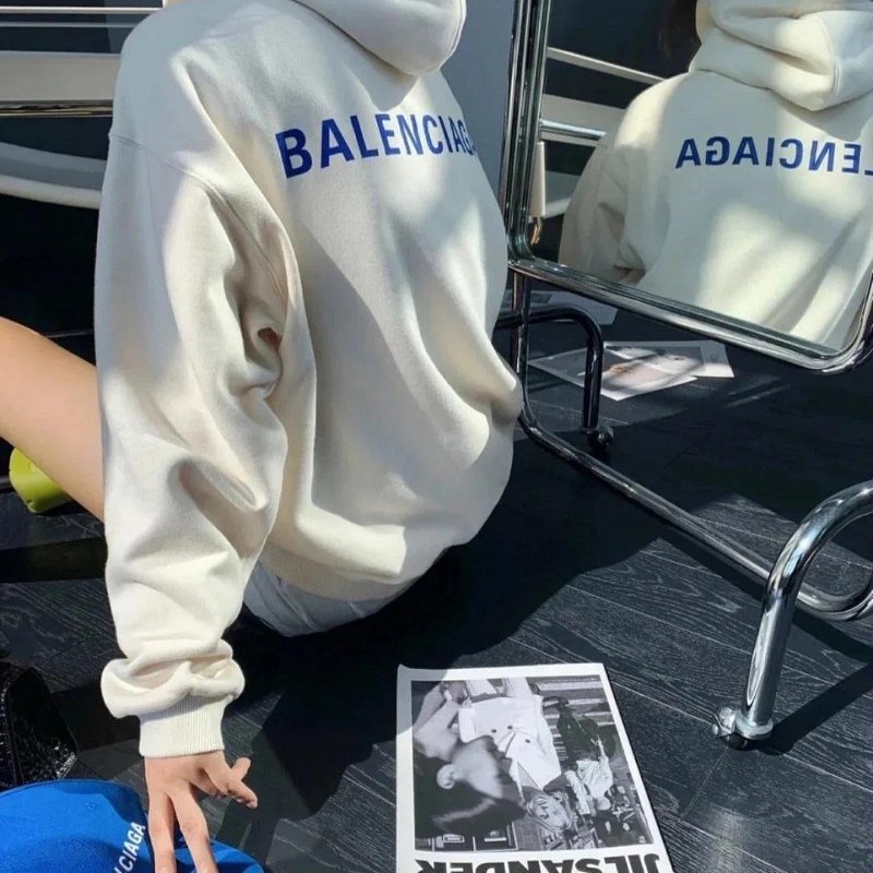 💎Han's house精品服飾💎Balenciaga 巴黎世家 LOGO 帽T 連帽 衛衣-2