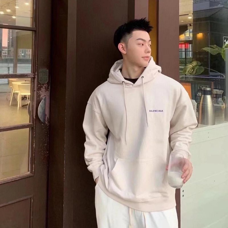 💎Han's house精品服飾💎Balenciaga 巴黎世家 LOGO 帽T 連帽 衛衣-3