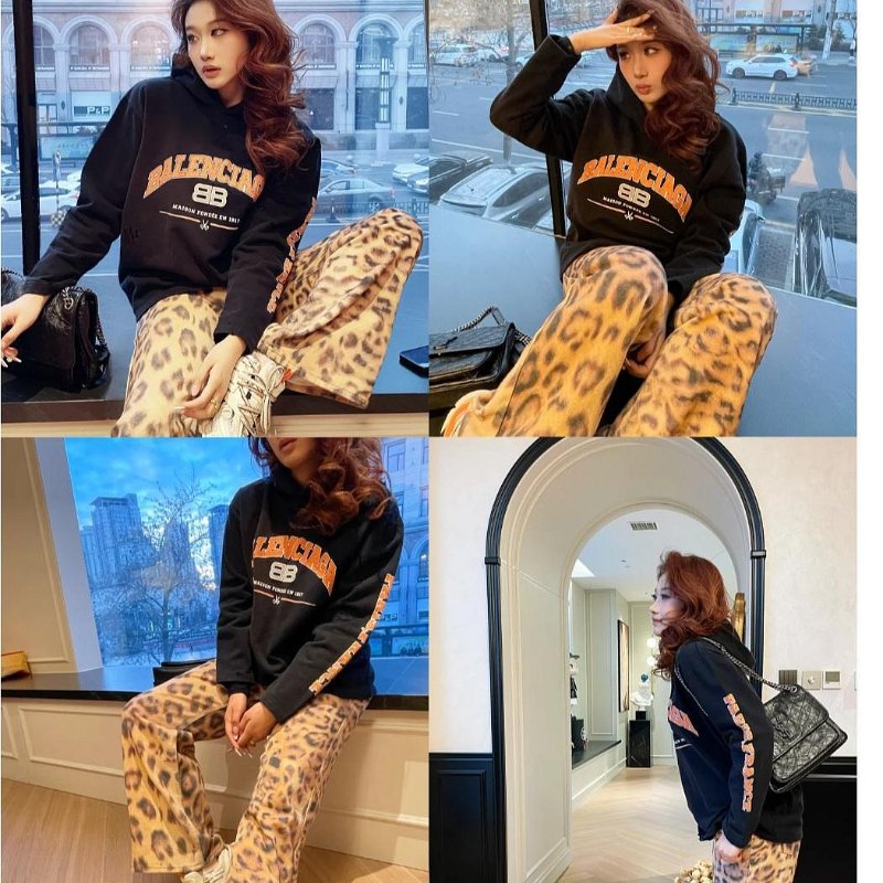 💎Han's house精品服飾💎Balenciaga 巴黎世家 LOGO 帽T 連帽 衛衣 寬版 男女共穿-1