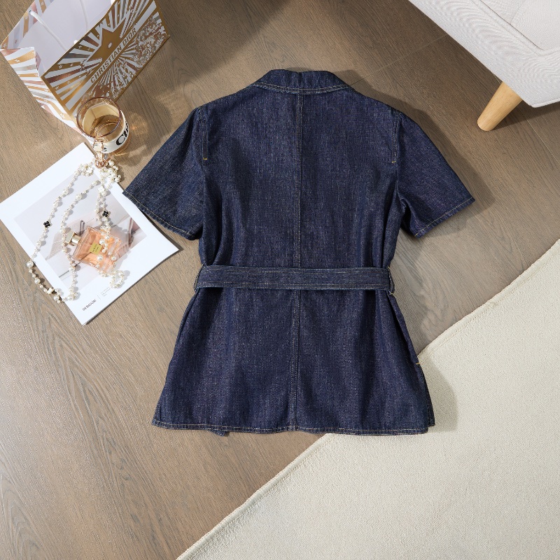 ❤️DIOR 牛仔上衣配腰帶 金智秀Jisoo同款-8