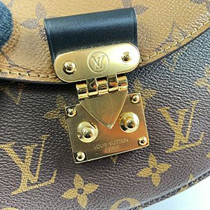 *奢華大道國際精品*【L3348】LV雙色原花 Tilsitt 扇形手提/斜背兩用包 M46548-7