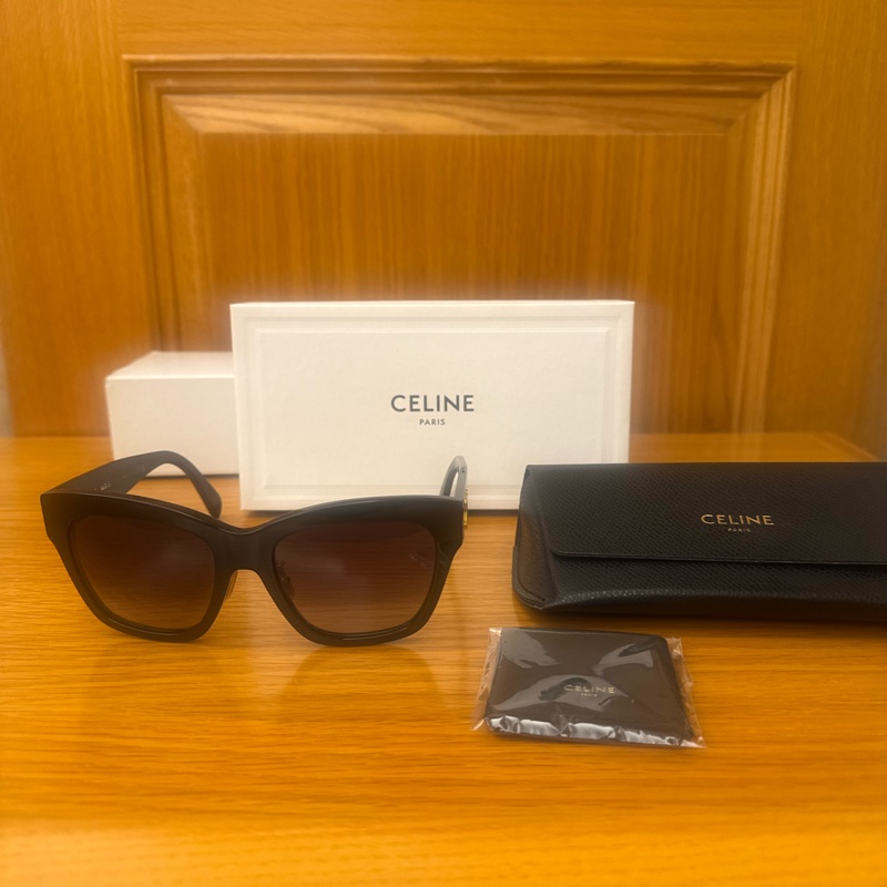 Celine 凱旋門logo墨鏡 全新-12