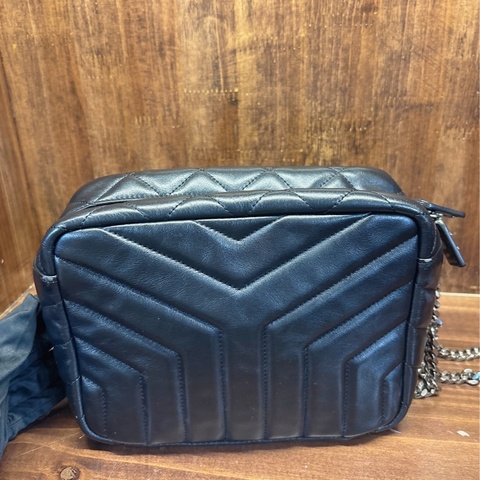 Saint Laurent Lou Mini 黑色斜挎包