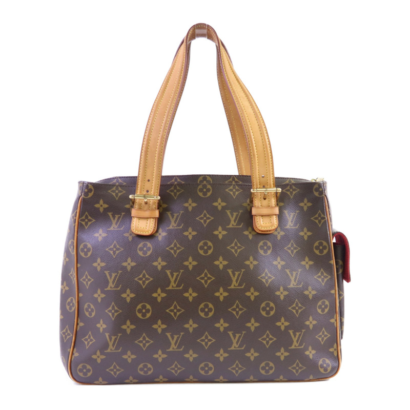 LOUIS VUITTON Monogram Multiple Cite金扣手挽袋-1