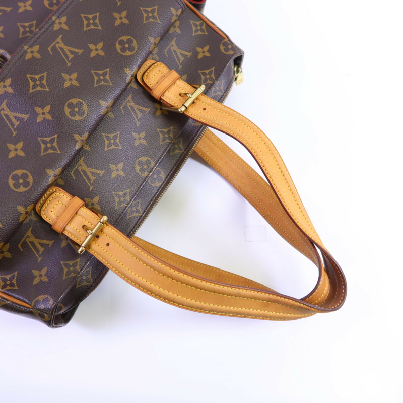 LOUIS VUITTON Monogram Multiple Cite金扣手挽袋-4