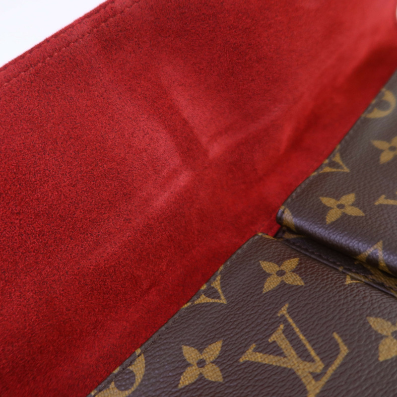 LOUIS VUITTON Monogram Multiple Cite金扣手挽袋-16