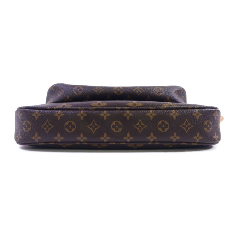 LOUIS VUITTON Monogram Multi Pochette Accessoires金扣手挽肩背兩用袋-3