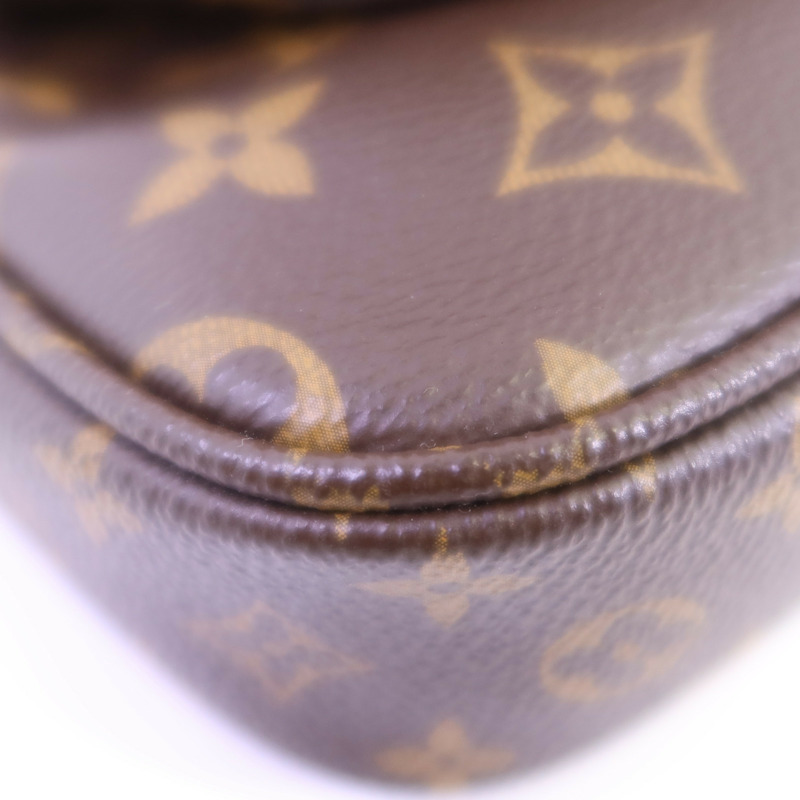 LOUIS VUITTON Monogram Multi Pochette Accessoires金扣手挽肩背兩用袋-5
