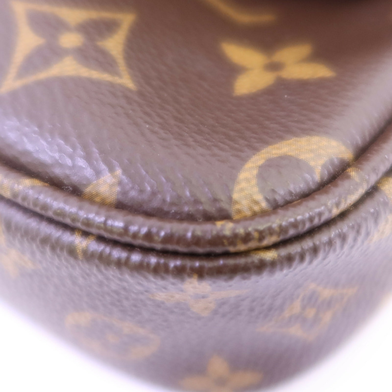 LOUIS VUITTON Monogram Multi Pochette Accessoires金扣手挽肩背兩用袋-6