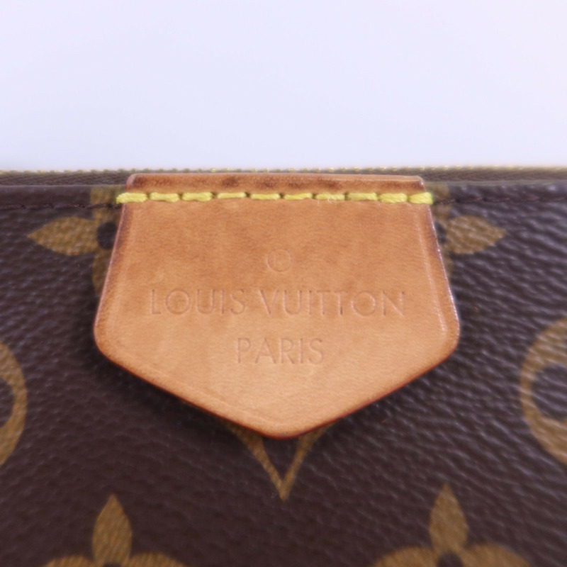 LOUIS VUITTON Monogram Multi Pochette Accessoires金扣手挽肩背兩用袋-9